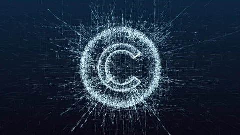 Copyright in the digital global world. Video stock 121615765