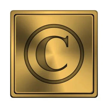 Copyright icon Stock Illustration