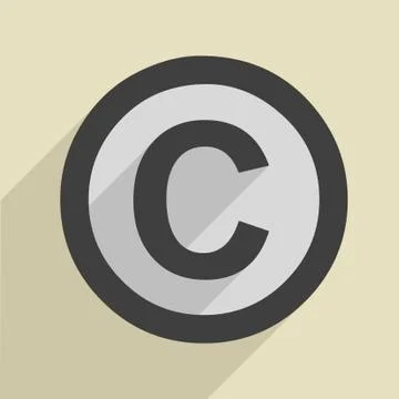 Copyright icon Stock Illustration