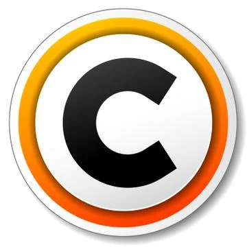 Copyright icon Stock Illustration
