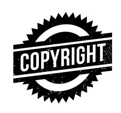 Copyright rubber stamp Stock Illustration
