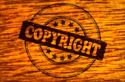 Copyright stamp Stock Illustration
