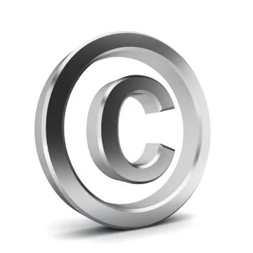 Copyright symbol Illustrazione stock