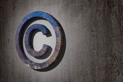 Copyright symbol Stock Illustration