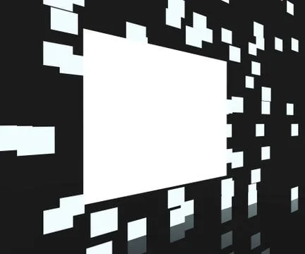 Copyspace technology meaning data copy-space and hi-tech Stock Illustration