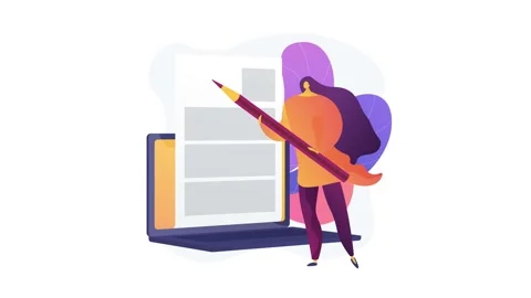 Copywriting 4K loop animation Stock Footage 132925097