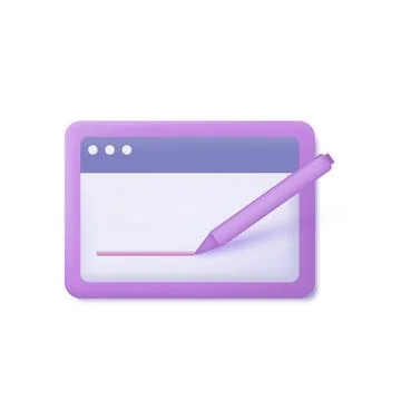 Copywriting, writing icon. Document concept. Vector Stock Illustration