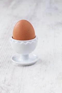 Coque egg for breakfast Foto stock