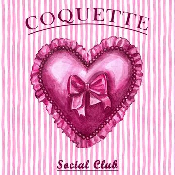 Coquette 5 Stock Illustration