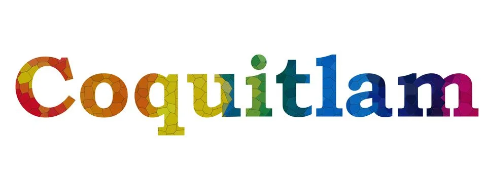 Coquitlam Stock Illustration