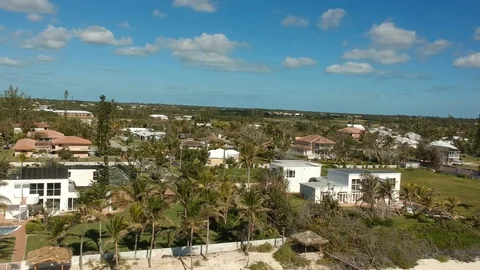Coral Beach Bahamas Stock Footage 85985122