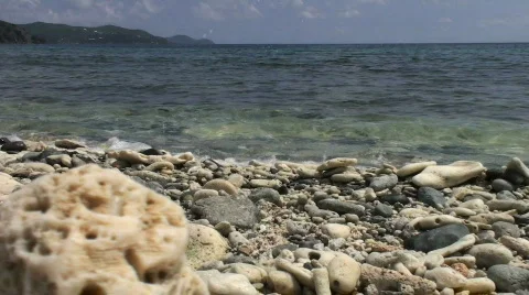 Coral beach Stock Footage 724003