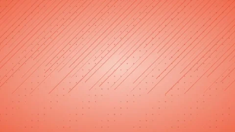 Coral comic diagonal speed lines background, pop art halftone speed lines Stock Footage 342639193