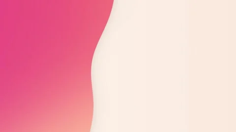 Coral gradient diagonal split with cream right copy space animated gradient Vidéo 348294829