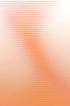 Coral Peach Gradient with Horizontal Lines Background Pattern Stock Illustration