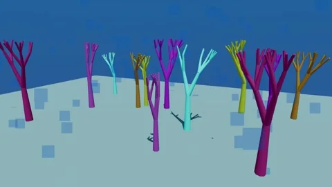 Coral Reef Branches 4K Stock Footage 338383322