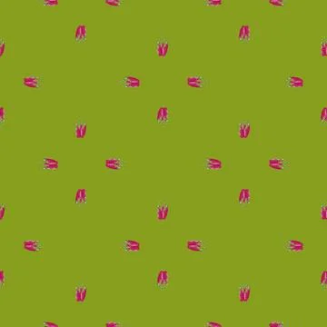 Coral reef seamless pattern with bubbles. Marine plants background. Vector il Stock Illustration