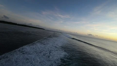 Coral reef wave Stock Footage 293203074