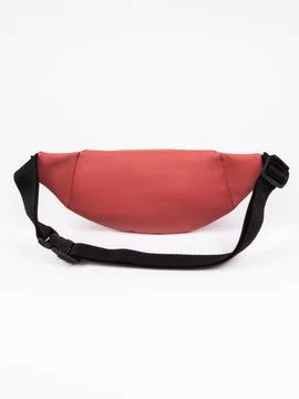 Coral waist bag front view Stock Photos