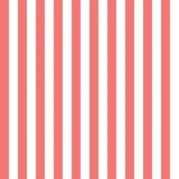 Coral white stripes seamless pattern. Vector illustration. 스톡 일러스트