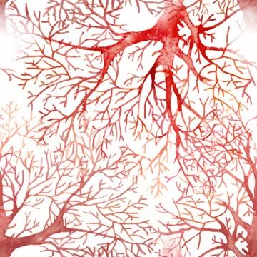 Corals with shells and crabs イラスト素材