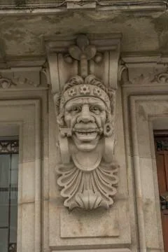 Corbel Face Front Stock Photos