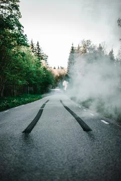 Cord by car Foto stock