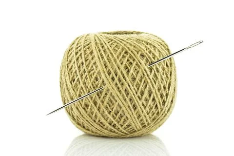 Cord with needle Stock Photos