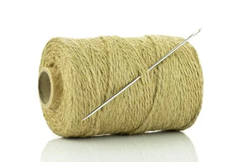 Cord with needle Stock Photos