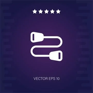 Cord vector icon Illustrazione stock