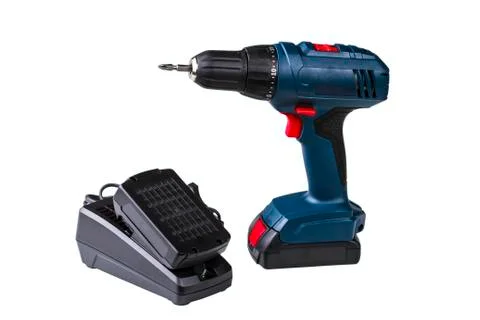 Cordless drill Stock Photos