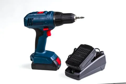 Cordless drill Stock Photos