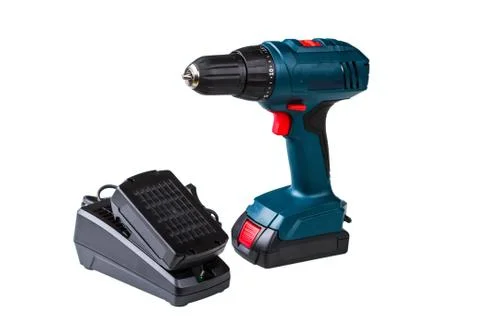 Cordless drill Stock Photos