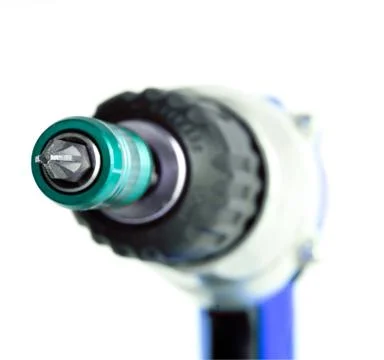 Cordless Screwdriver and Tools Stock Photos