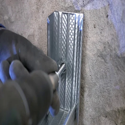 Cordless screwdriver being used Stock Footage 69280648