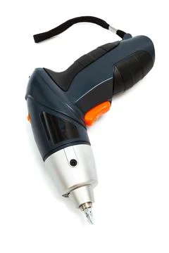 A cordless screwdriver Stock Photos