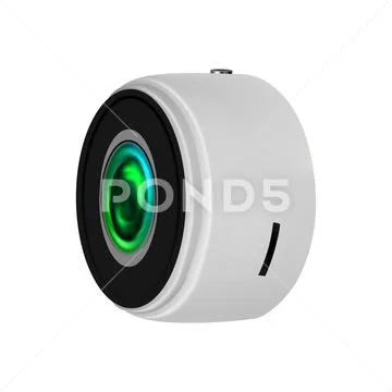 Cordless Supervision Safeguard Cctv Camera Stock Illustration