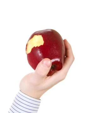 Core of an Apple Stock-Fotos