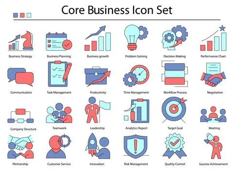 Core Business Stock Illustration