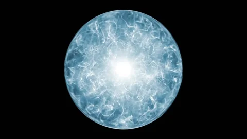 Core fusion generate power, alien object radiation 스톡 동영상 199123344