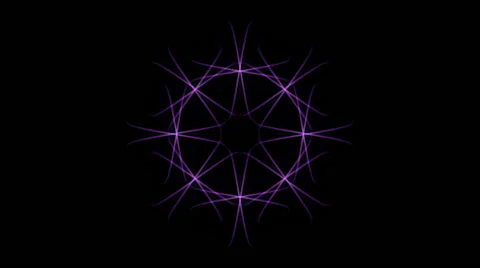 Core lines that rotate beautifully lit Stock Footage 63391475