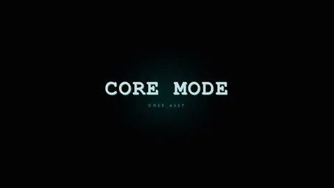 Core Mode Activated: Futuristic Digital Glitch Effect with Cyberpunk Text O.. Stock Footage 331568408