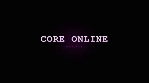 Core Online Text Animation - Digital Network Connection Concept Stock Footage 331568201