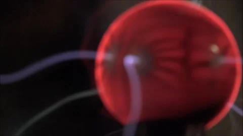 The core of powerful energy. Slow motion. Technology. Stock Footage 52365611