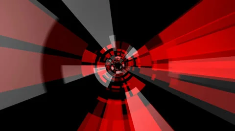 Core radial tunnel Video stock 25255344