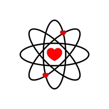 Core value with heart icon flat for mobile application, button and website de Stock Illustration