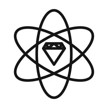 Core Values icon Black line art vector イラスト素材