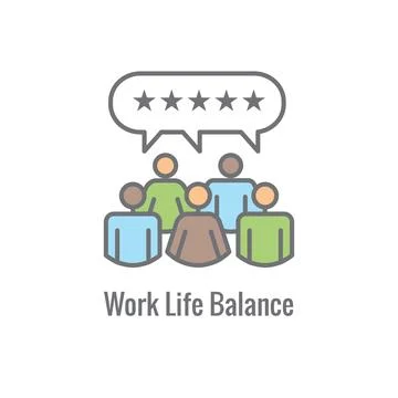 Core Values icon with value driven icon describing aspect of core values Stock Illustration