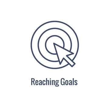Core Values icon with value driven icon describing aspect of core values Illustrazione stock