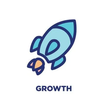 Core Values Outline / Line Icon Conveying Specific Purpose Stock Illustration